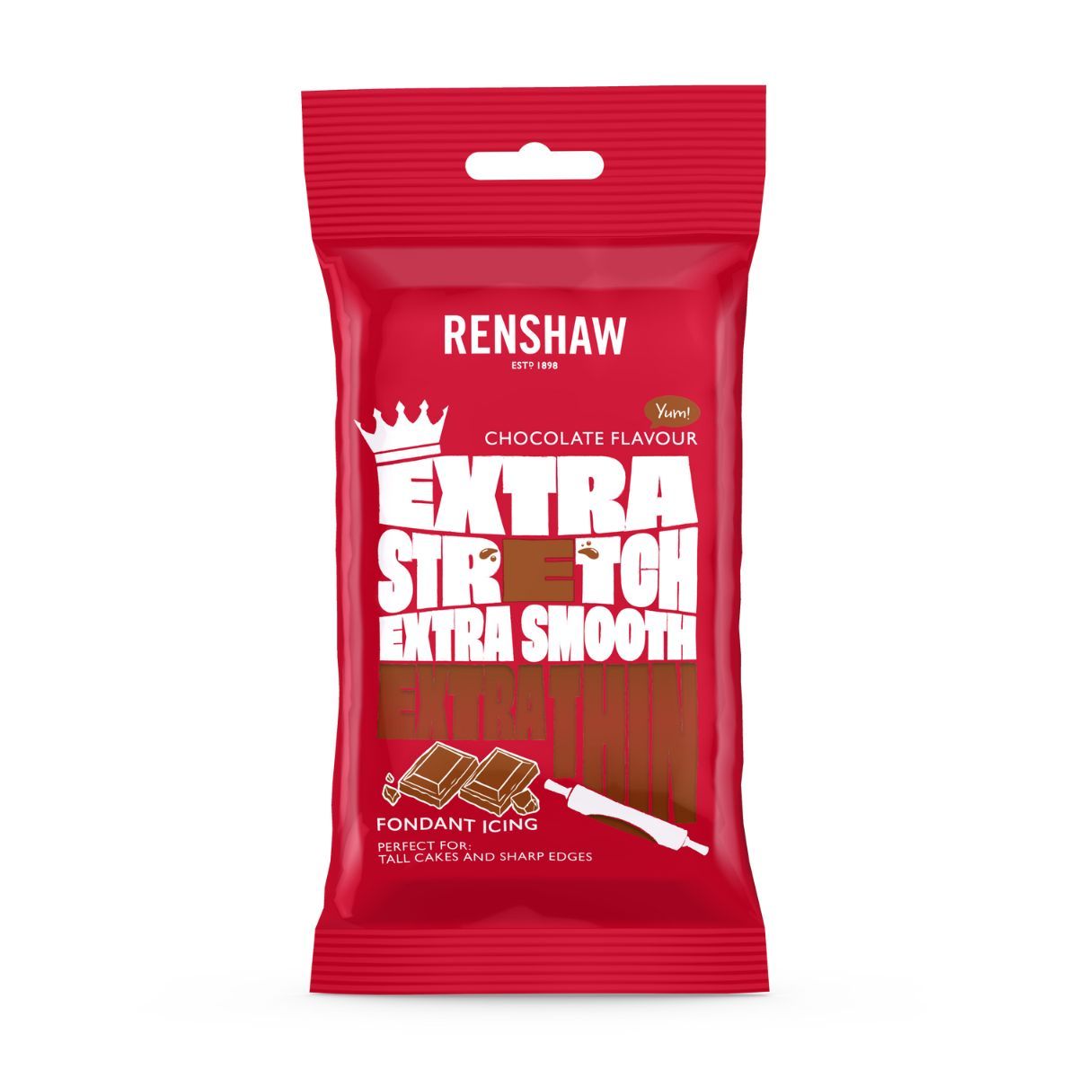 Fondant Extra Renshaw Chocolate Brown 250g