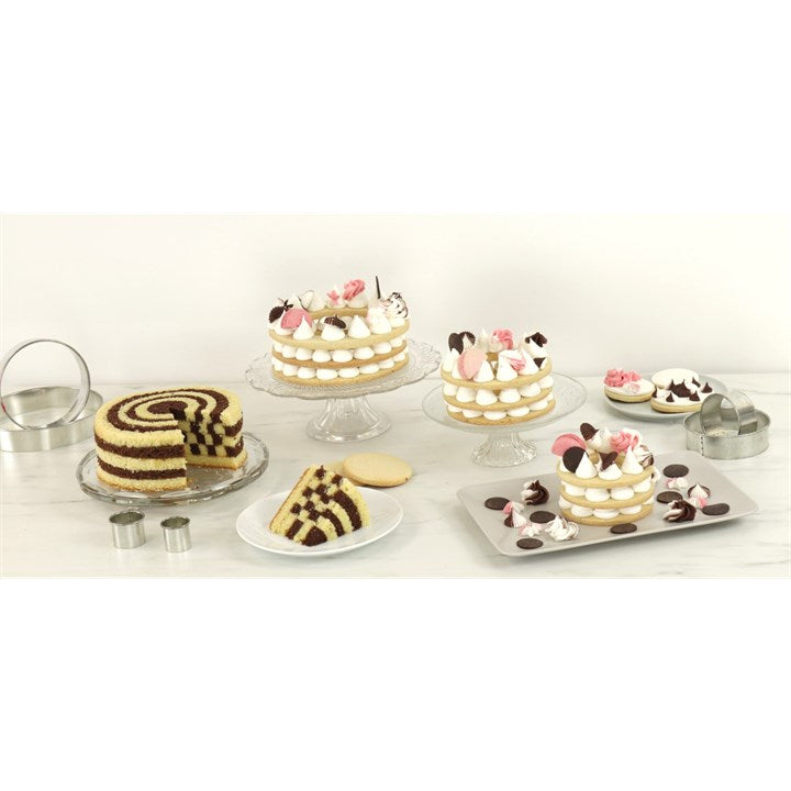 Utstikkersett Runde 19 stk i stål PME 5