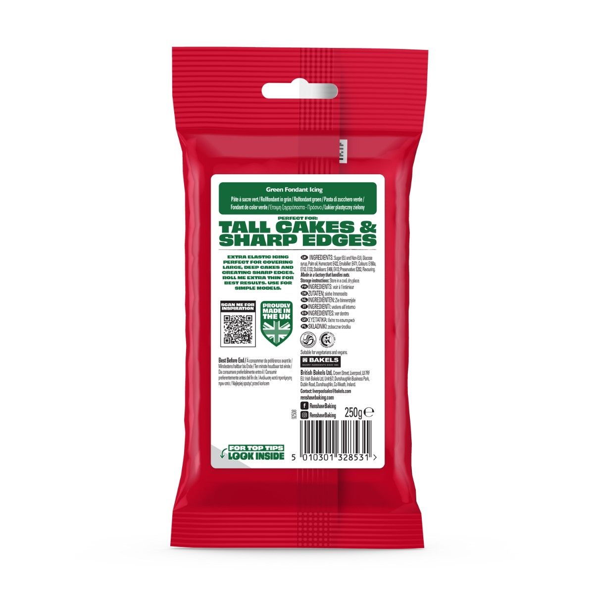 Renshaw Fondant Extra Grønn 250g