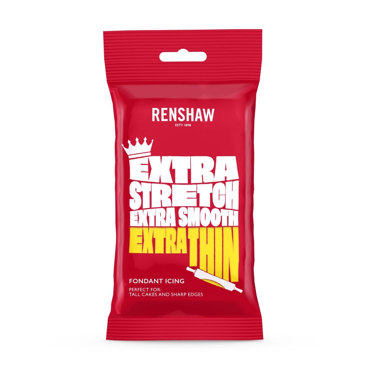 Renshaw Fondant Extra Gul 250g