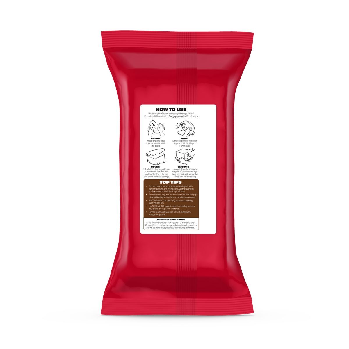 Renshaw Fondant Extra Sjokolade Brun 1kg