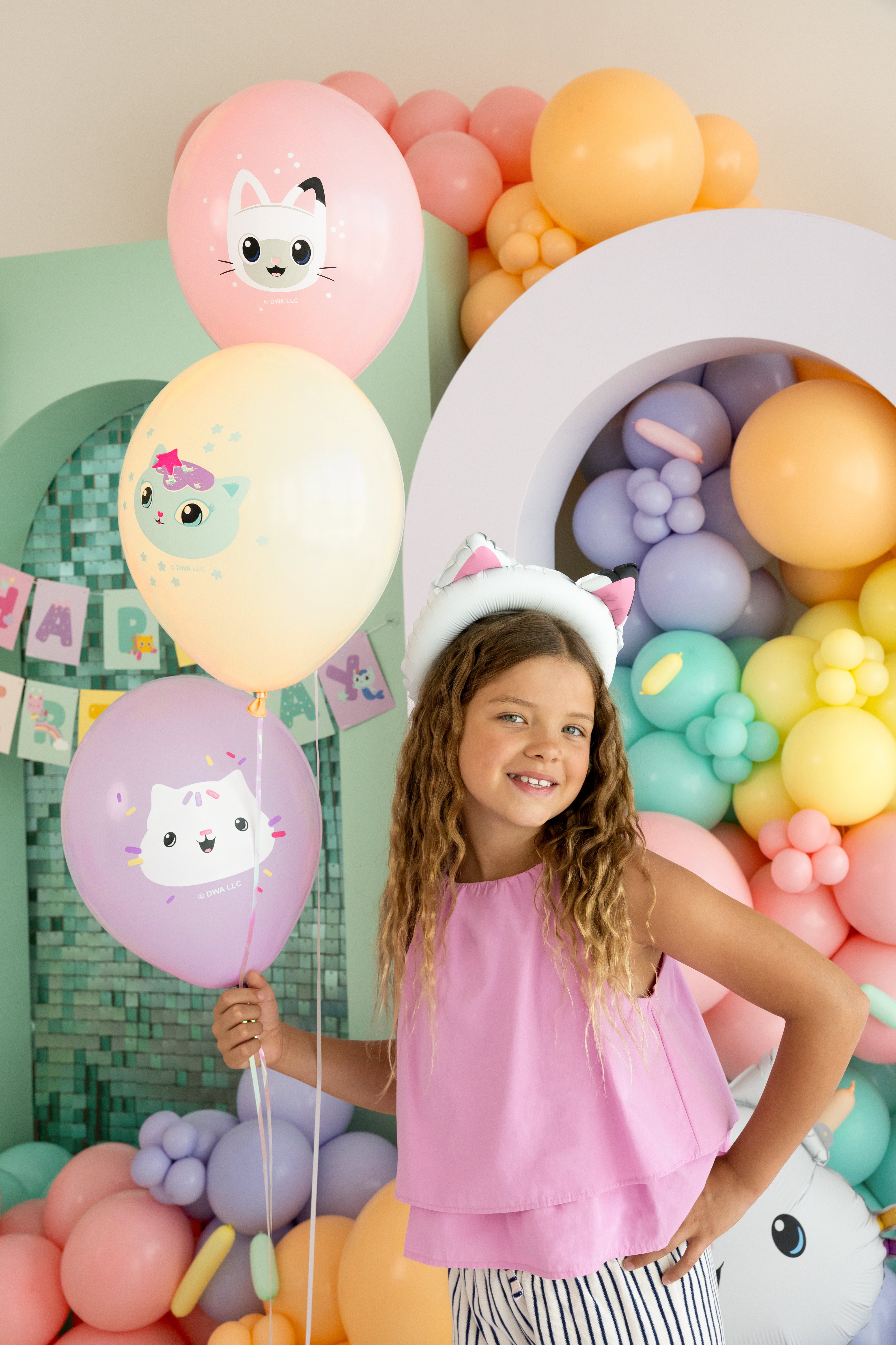 Ballonger Gabbys Dukkehus Miks 6 stk