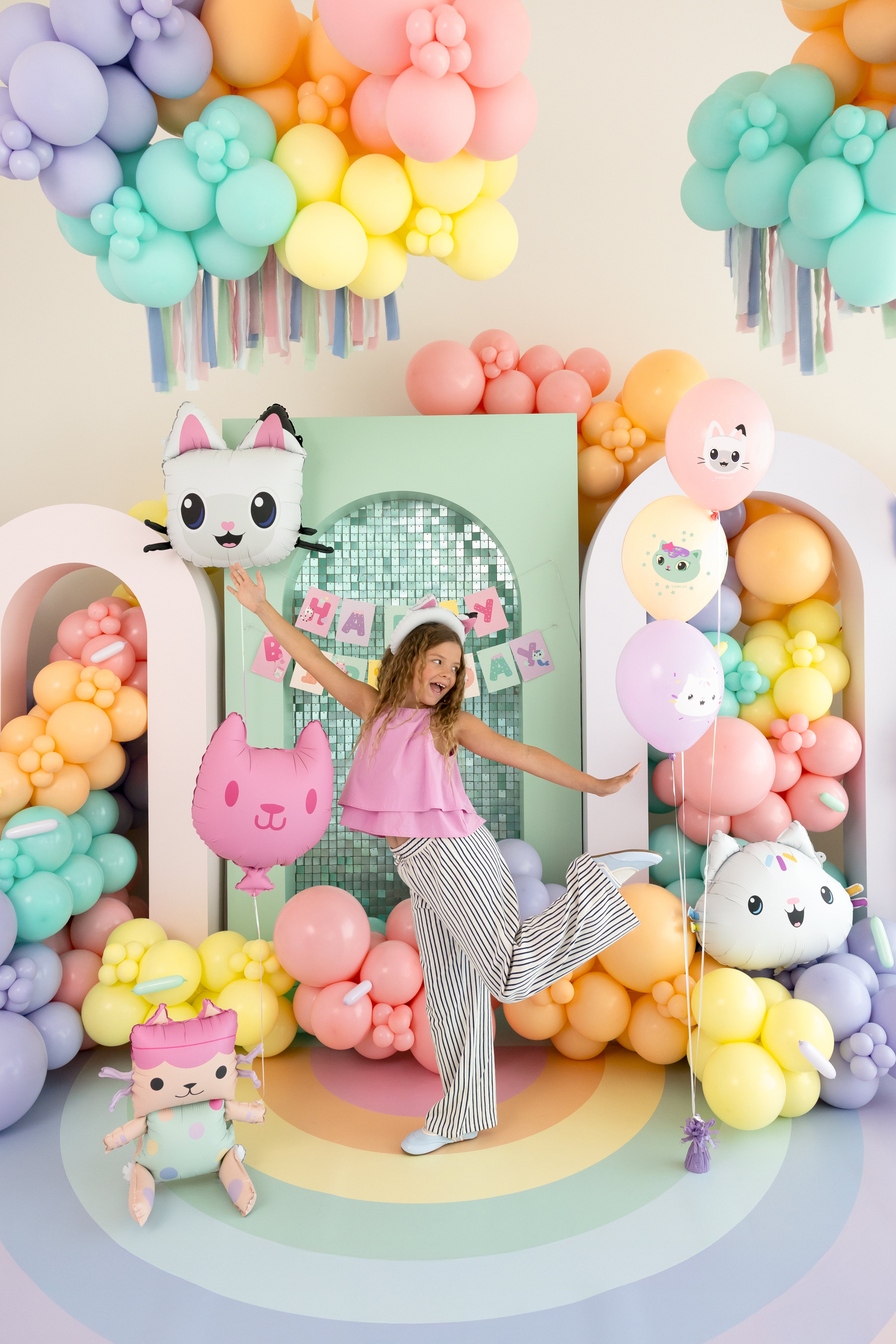 Ballonger Gabbys Dukkehus Miks 6 stk