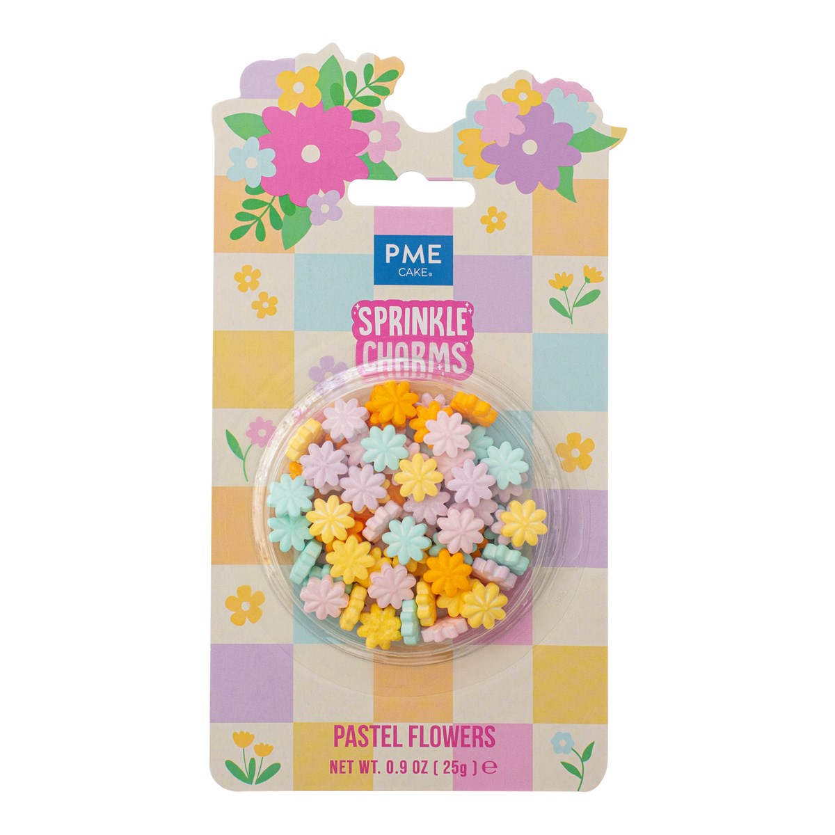 PME Kakestrø Blomster Pastel 25g