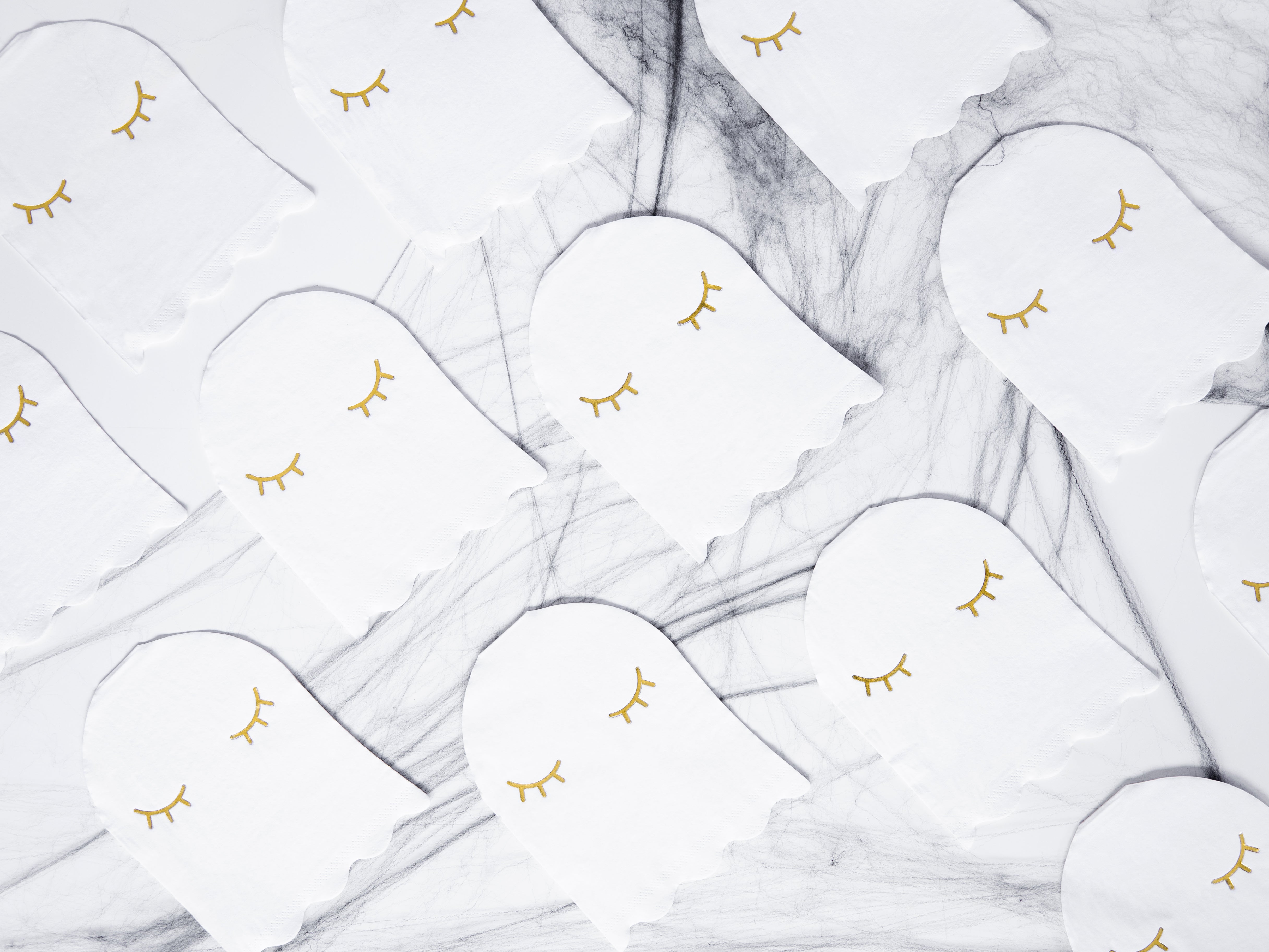 Servietter Spøkelse Hvite, 20 stk