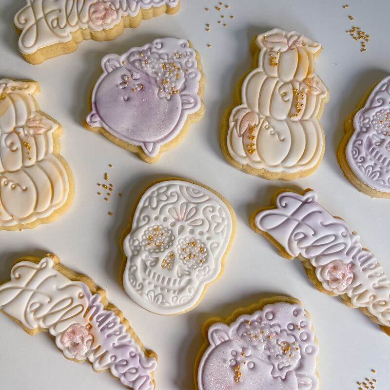 Halloween Hodeskalle utstikker og stempel 4