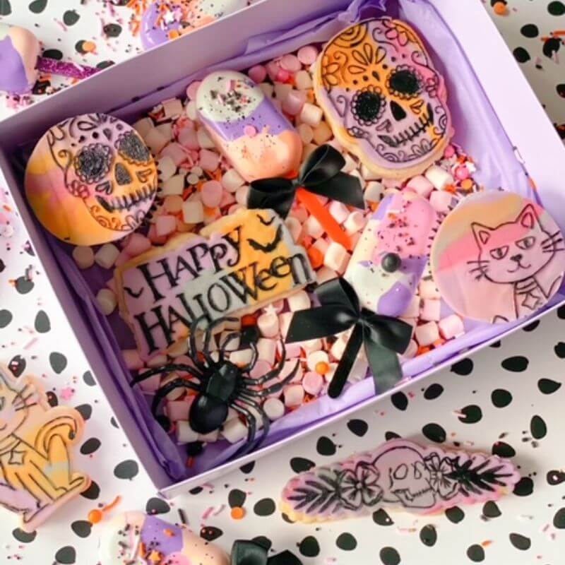 Halloween hodeskalle utstikker og embosser 3