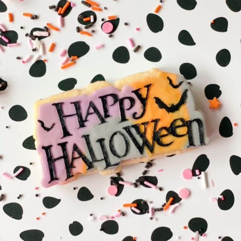 Happy Halloween utstikker og embosser 6