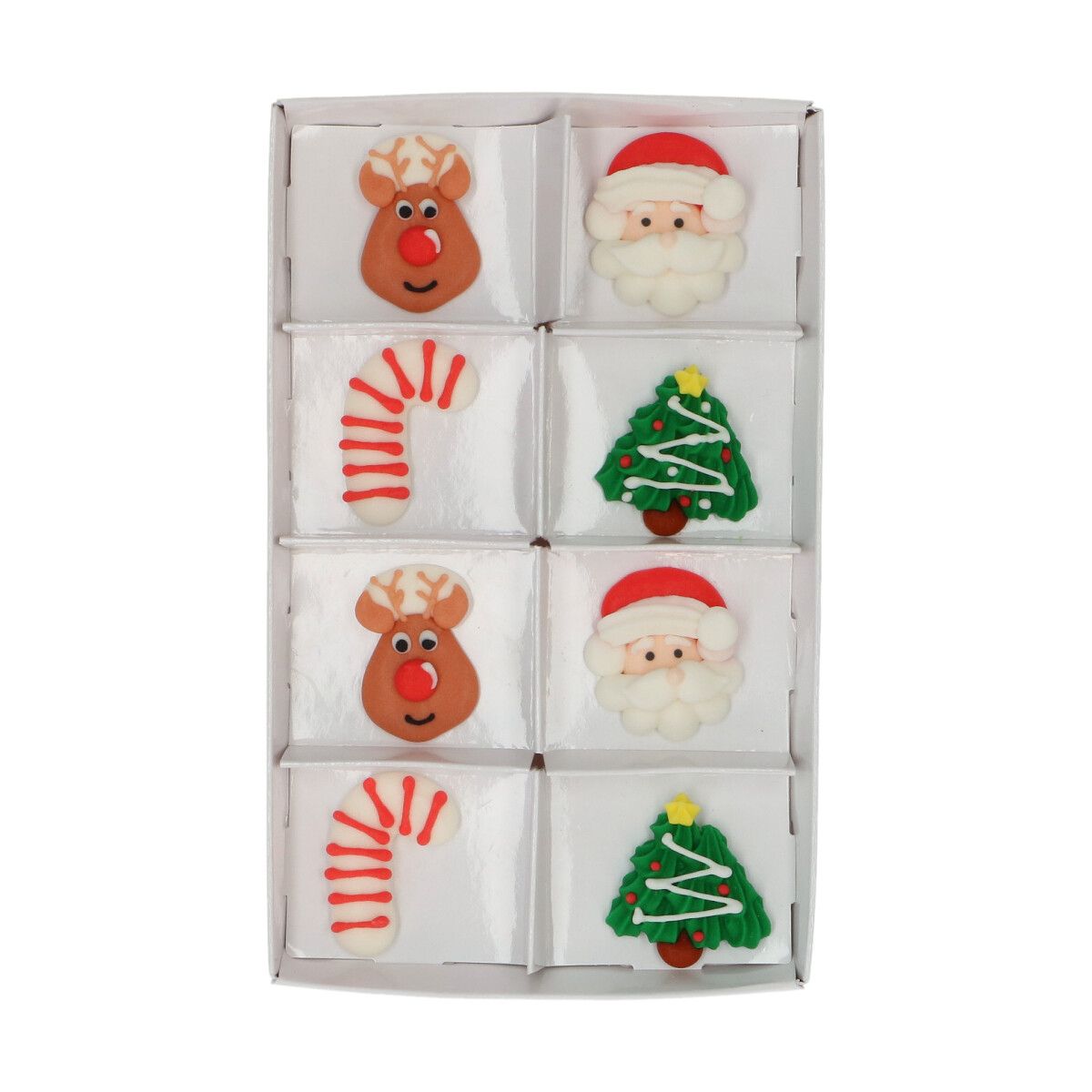 Wilton Kakepynt God Jul 8stk