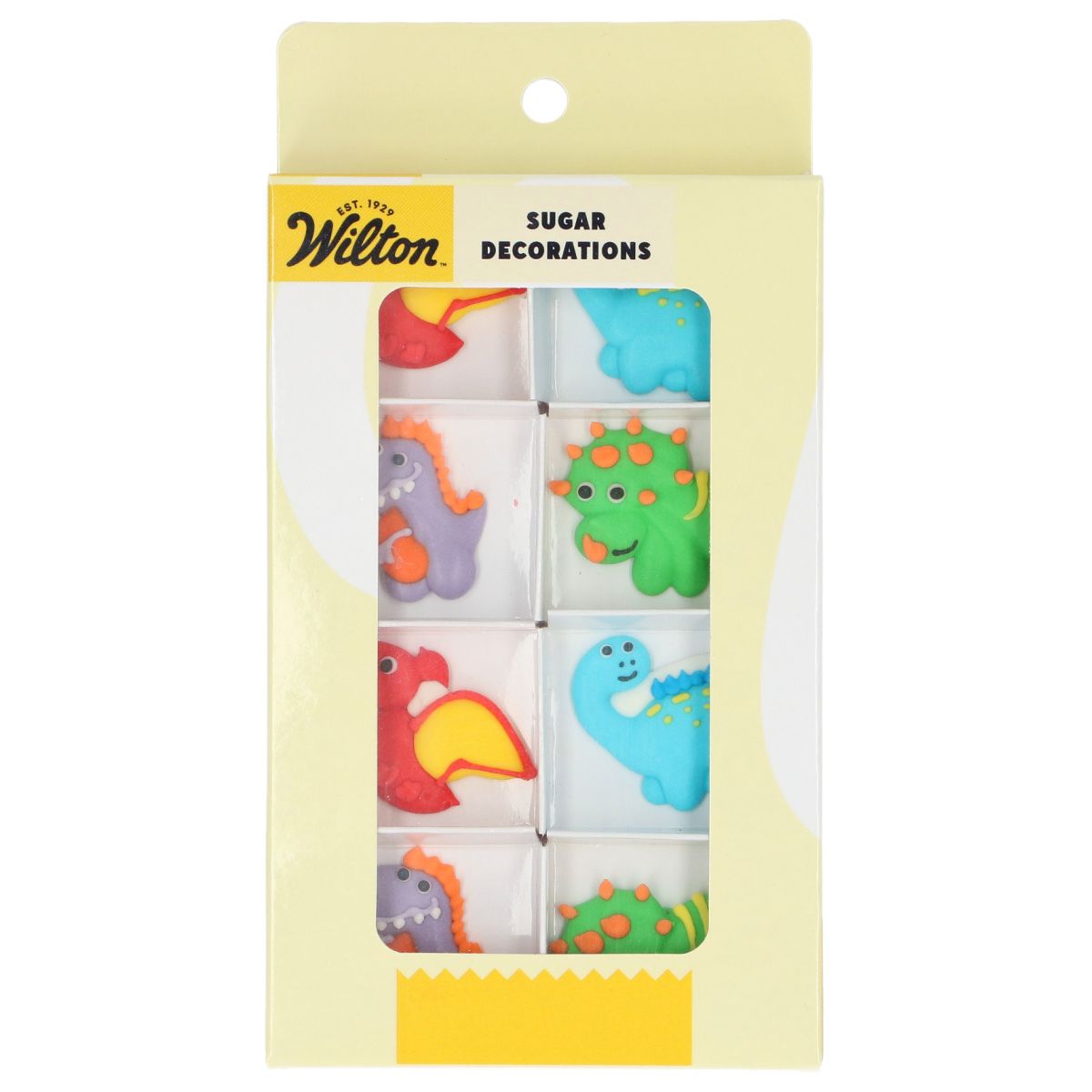 Wilton Kakepynt Happy Dinosaur 8 stk