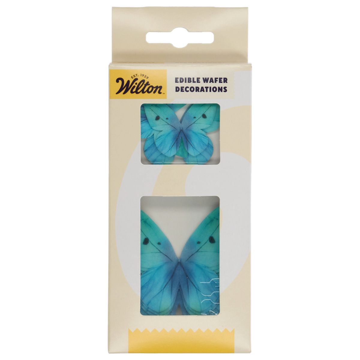 Wilton Spiselige Sommerfugler Omre Blue 8 stk