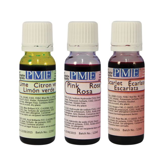 PME Airbrush Fargepakke 6x25g 2
