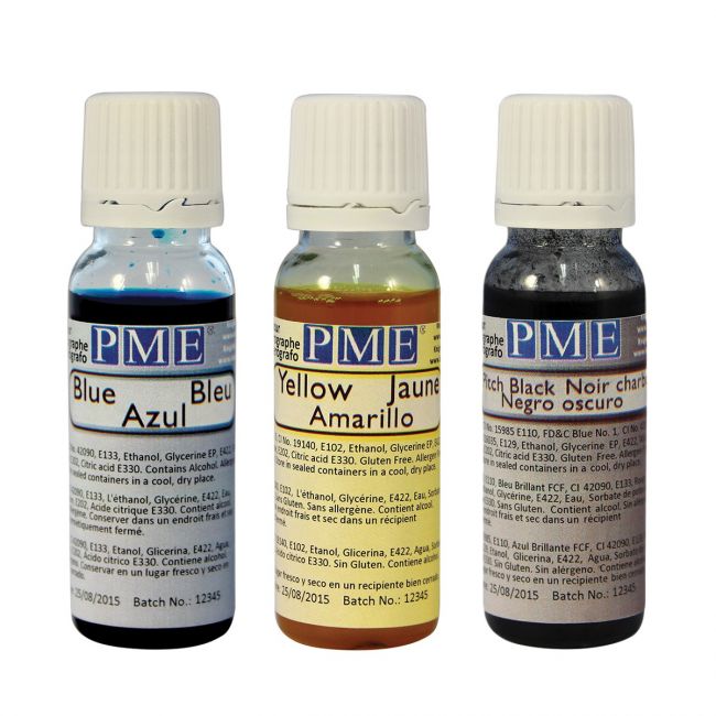 PME Airbrush Fargepakke 6x25g 3