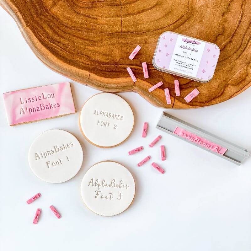 Alfabet Font 1 Medium Uppercase 3