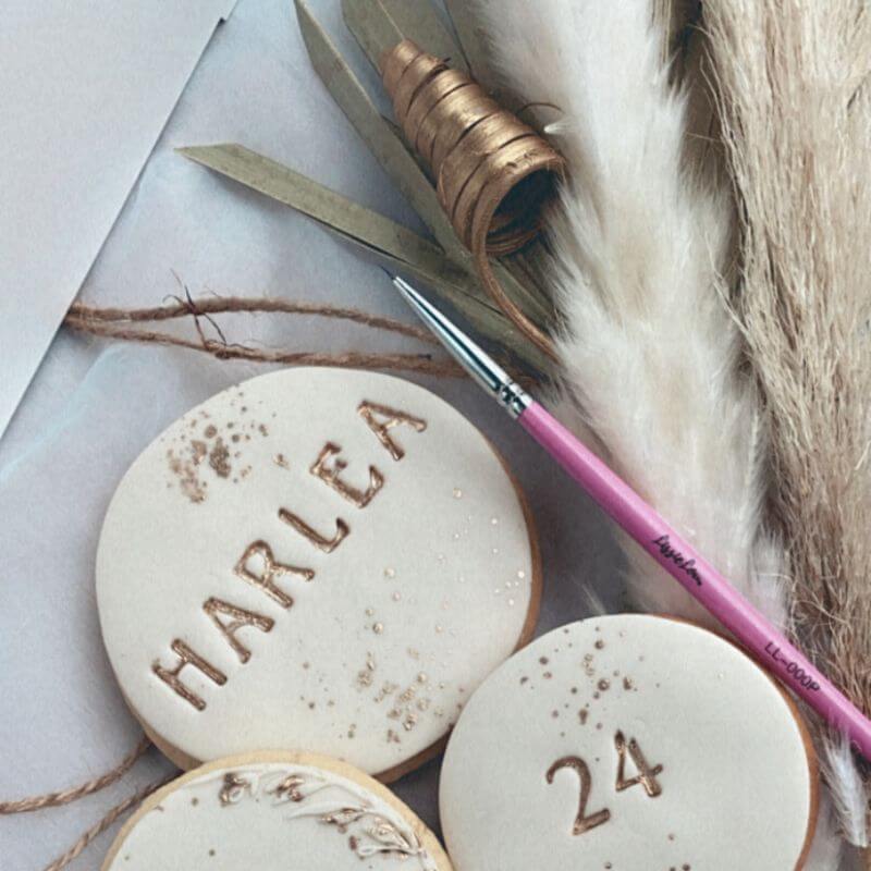 LissieLou Pointed Paint Brush Size 000 3