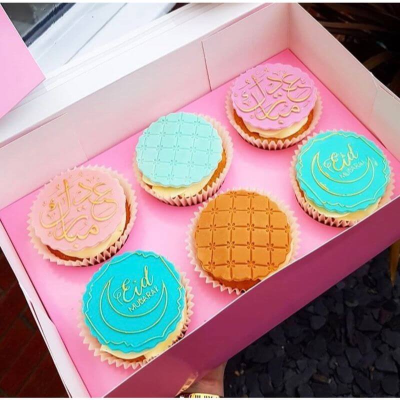 Eid Mubarak Calligraphy Cookie Embosser 3