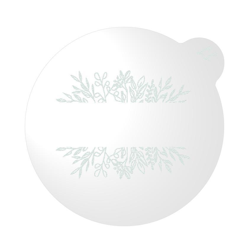 Floral Banner Cookie Embosser 2