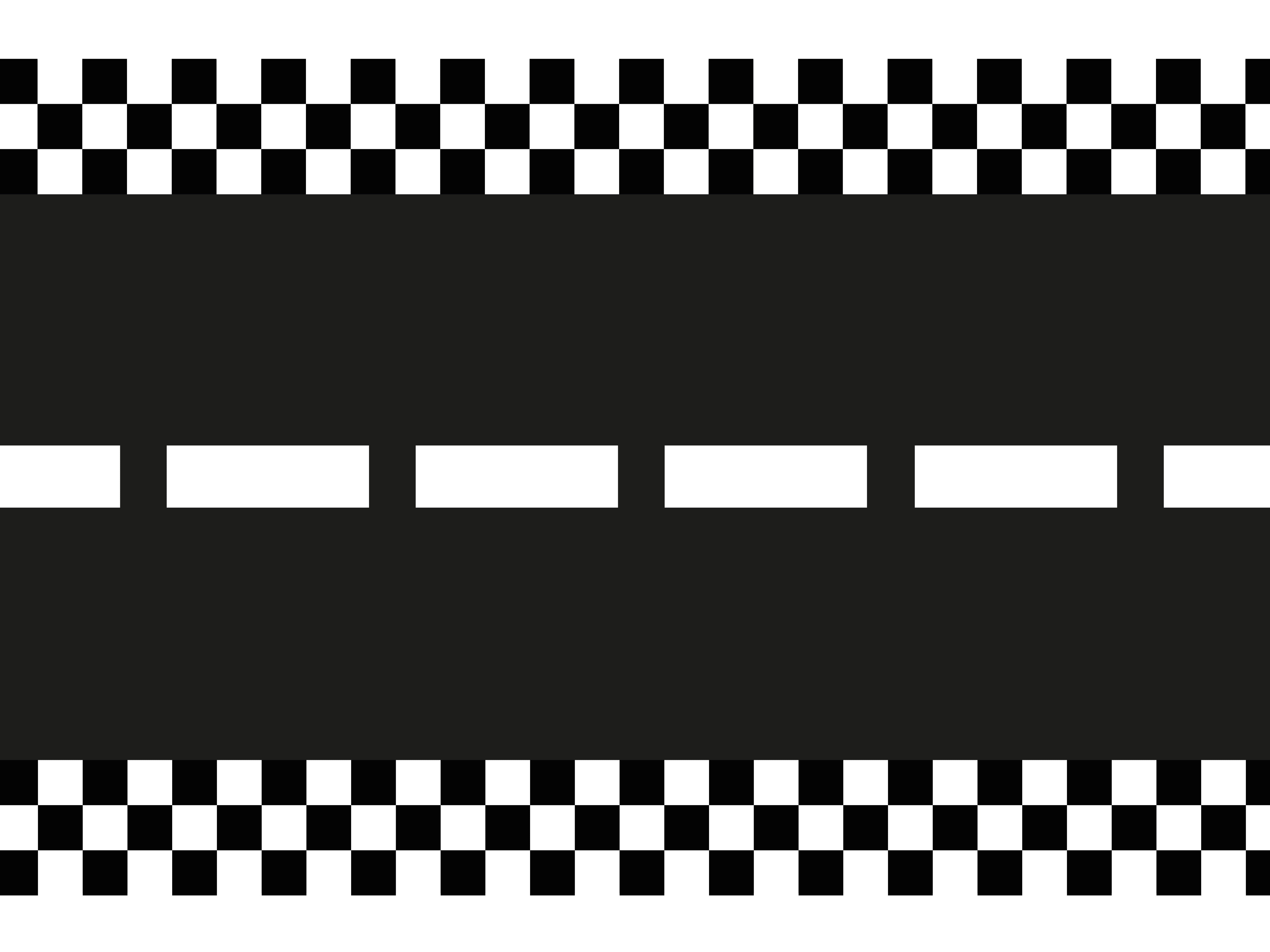 Bordløper Bilbane 40x500 cm