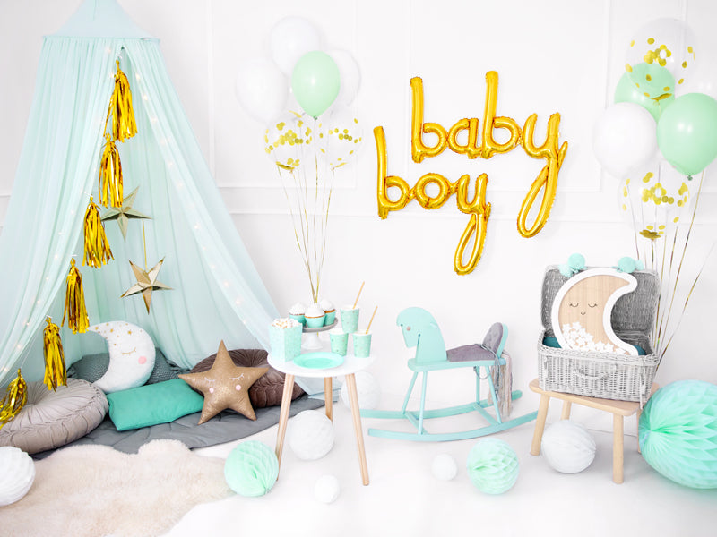 Ballong Baby Gullfolie 73,5x75,5cm 3