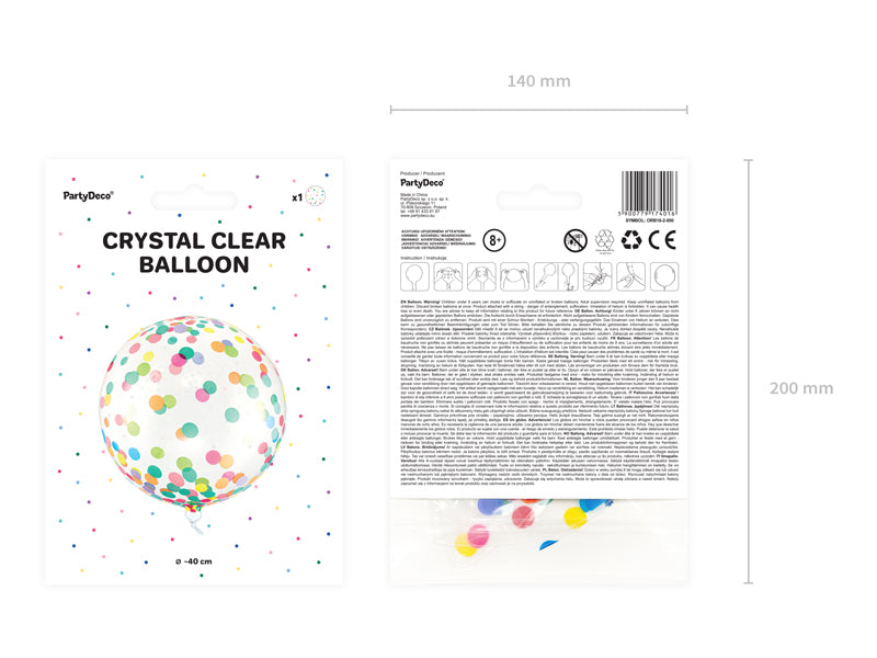 Ballong med Dots ass, 40 cm 3