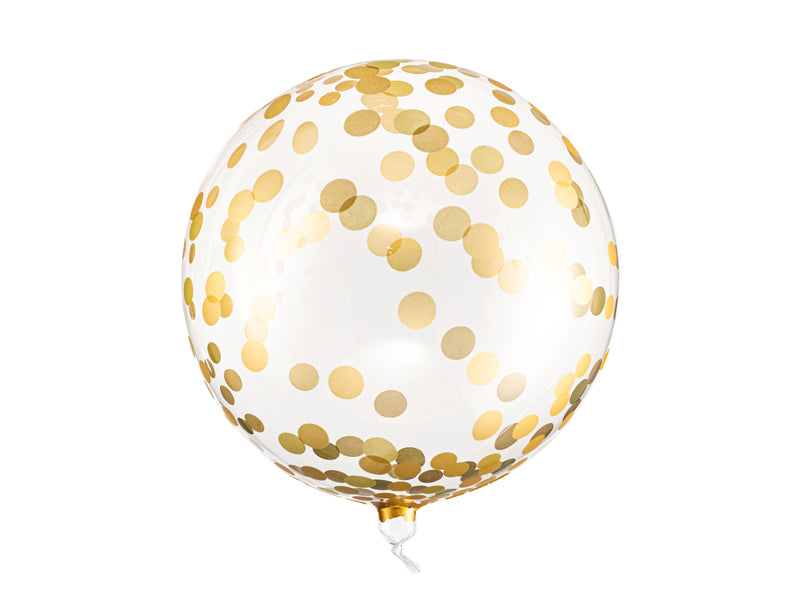 Ballong med Dots Gull, 40 cm