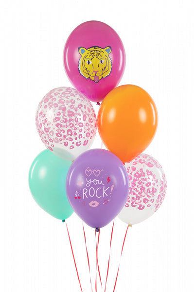 Ballonger You Rock mix 30 cm, 6 stk 2