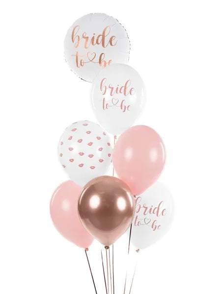 Ballonger Bride to Be mix 30 cm, 6 stk 2