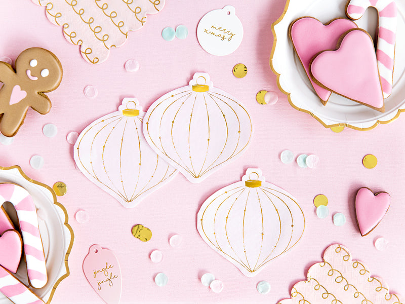 Servietter Julekule, 20 stk 2