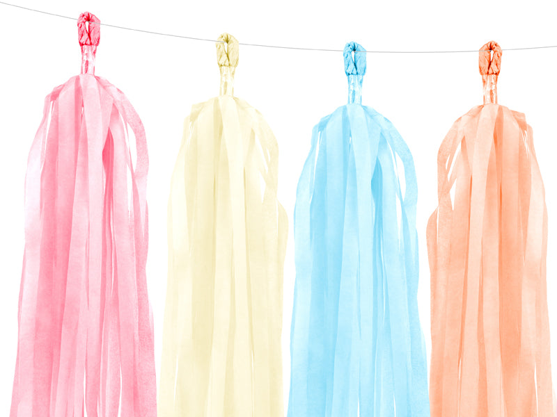 Tassel Garland Pastelmix ca:L2mxH30cm 2