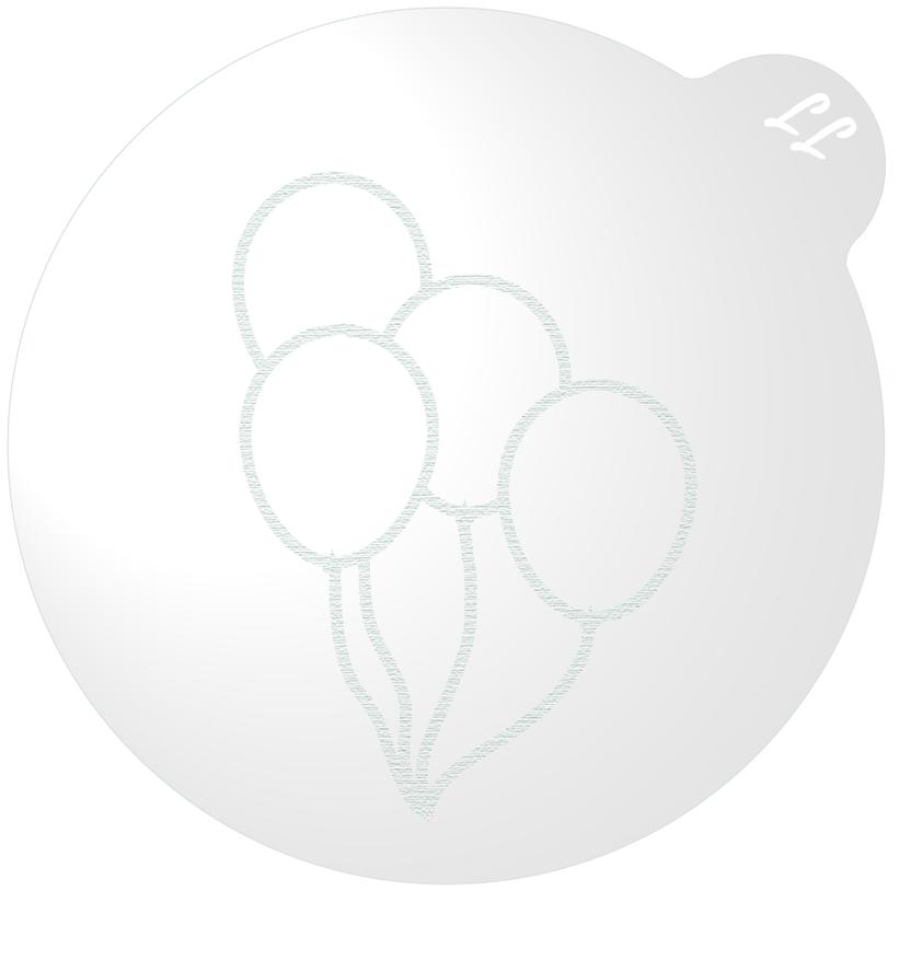 Birthday Balloons Cookie Embosser 2