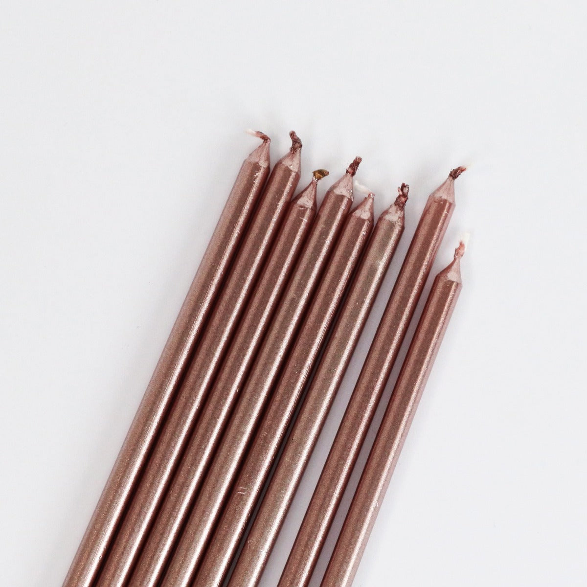 Lys Rose Gold med holder 16 stk (18cm)