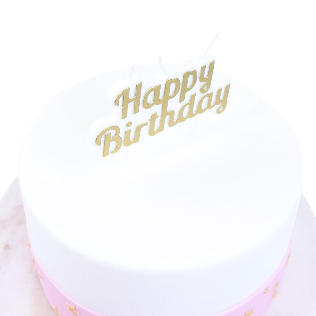 Kakelys Happy Birthday Gold STK 3