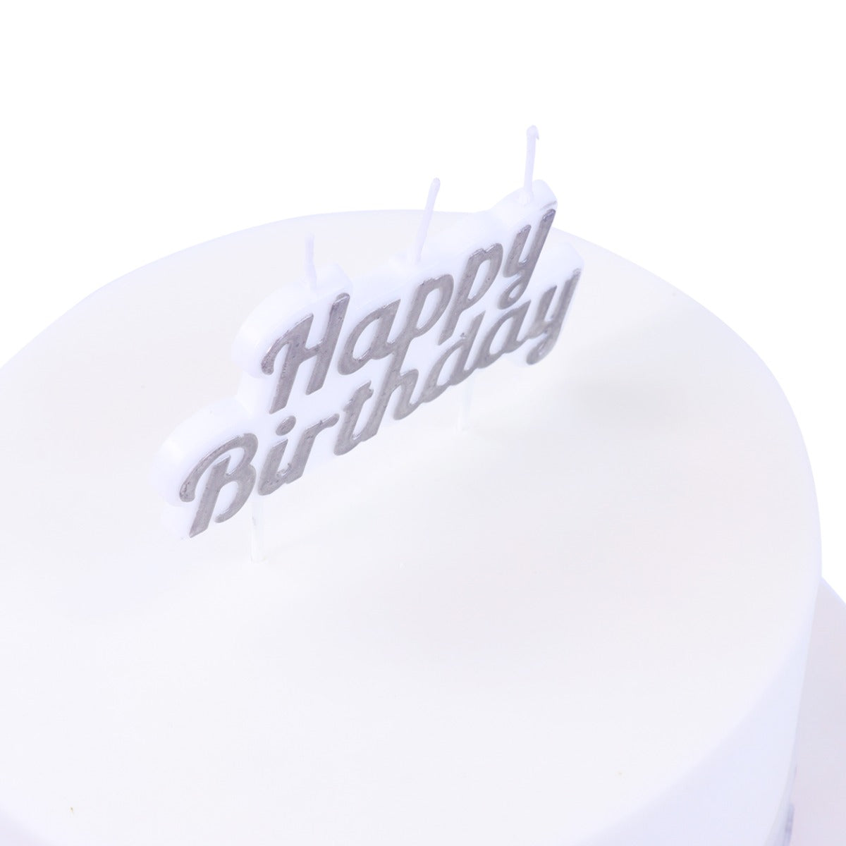 Kakelys Happy Birthday Silver STK 3