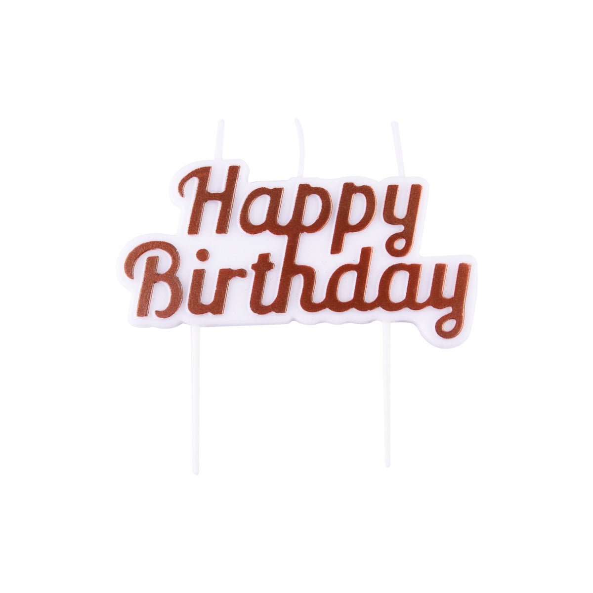 Kakelys Happy Birthday Rose gold STK