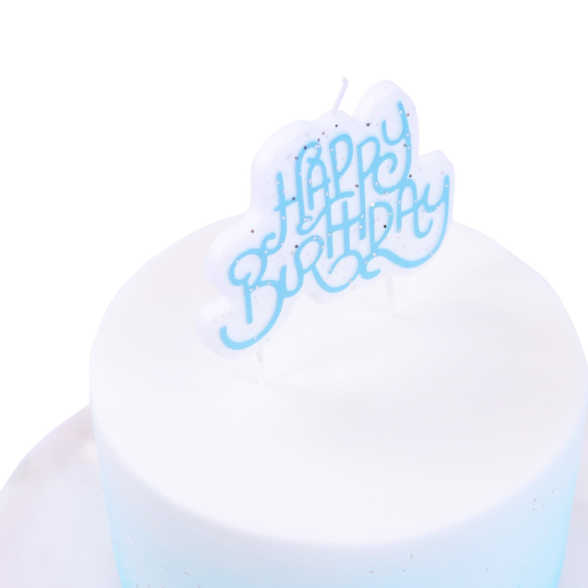 Kakelys Blue Sparkly Birthday Candle STK 4