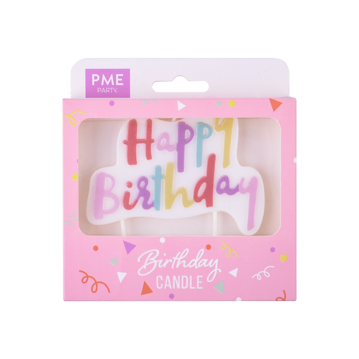 Kakelys Pink Pastel Birthday Candle STK 2