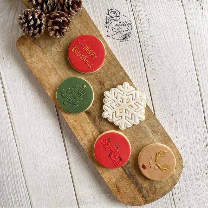 Reindeer Antlers Cookie Embosser (8W) 3