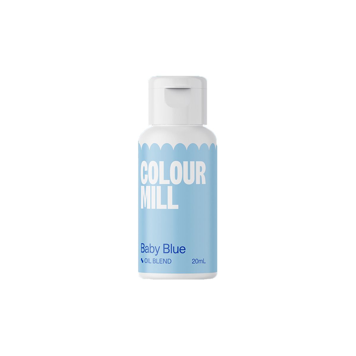 Colour Mill Oljebasert Matfarge 20ml Baby Blue