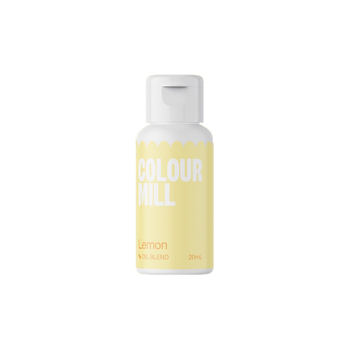 Colour Mill Oljebasert Matfarge 20ml Lemon