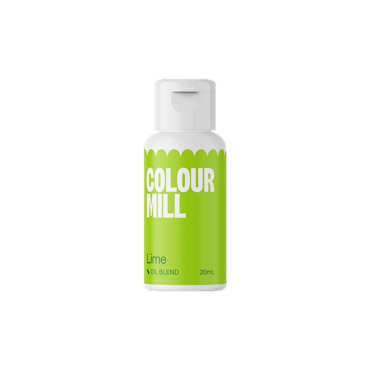 Colour Mill Oljebasert Matfarge 20ml Lime