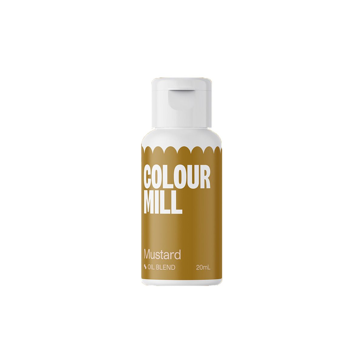 Colour Mill Oljebasert Matfarge 20ml Mustard