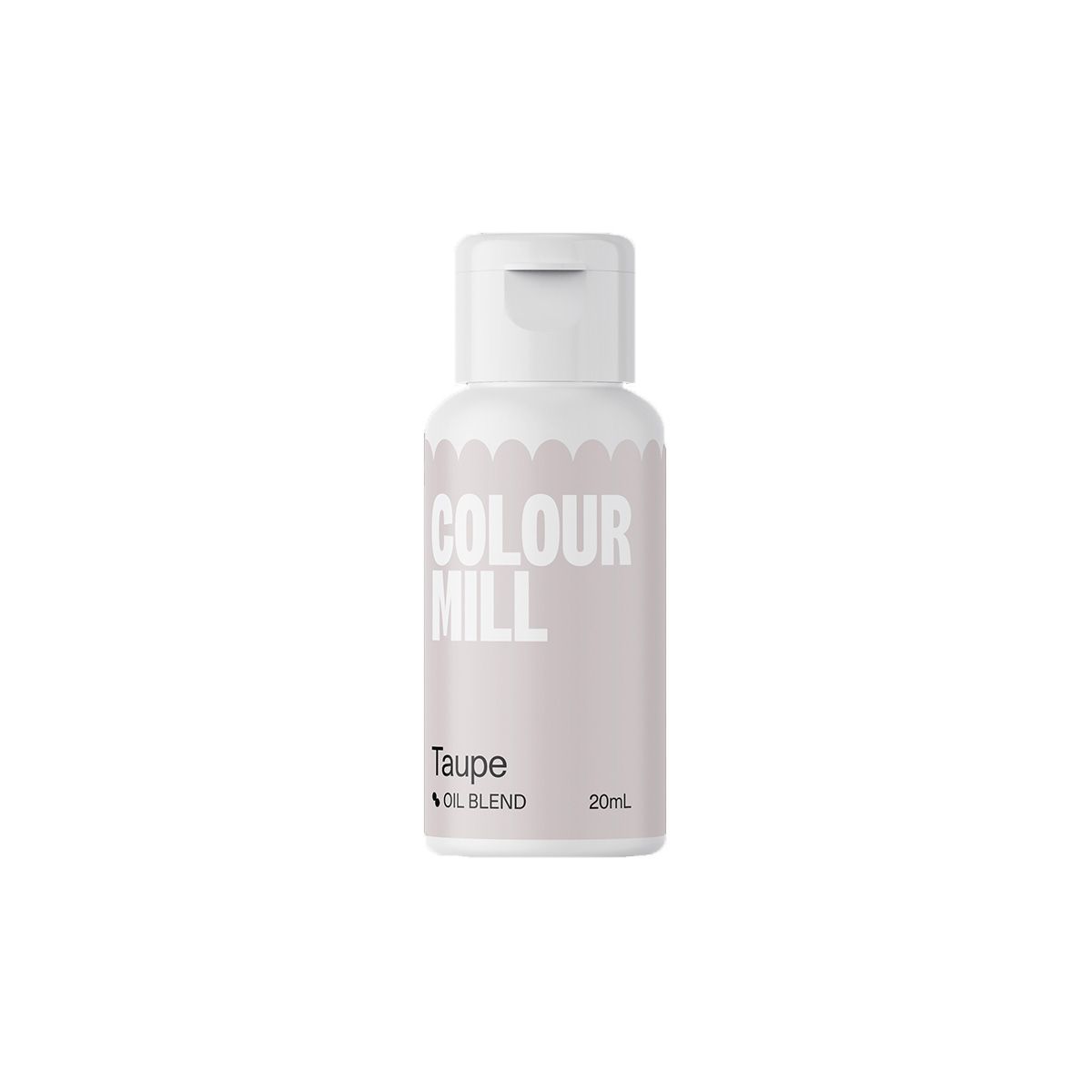 Colour Mill Oljebasert Matfarge 20ml Taupe