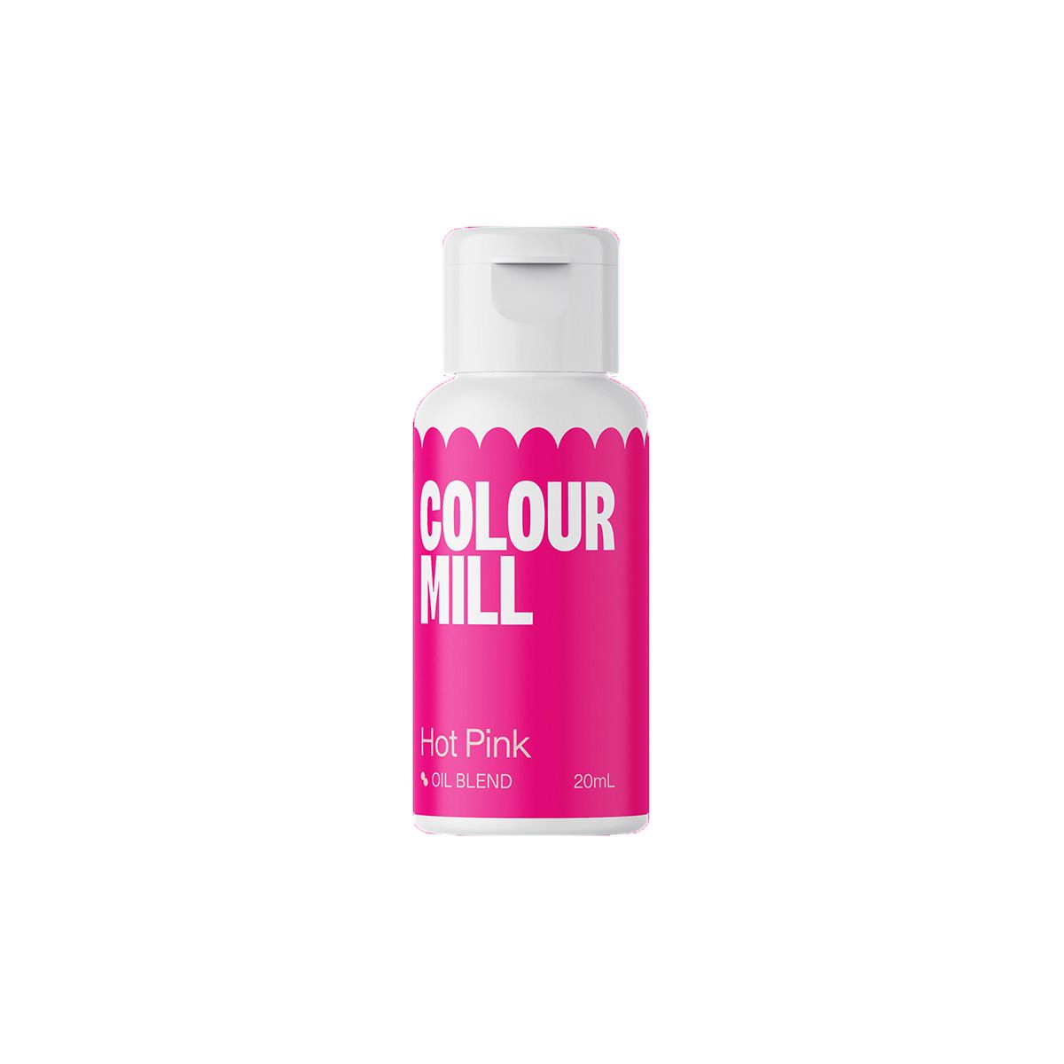 Colour Mill Oljebasert Matfarge 20ml HotPink
