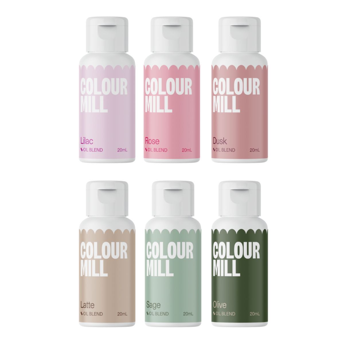 Colour Mill Fargesett Botanicals 6 stk
