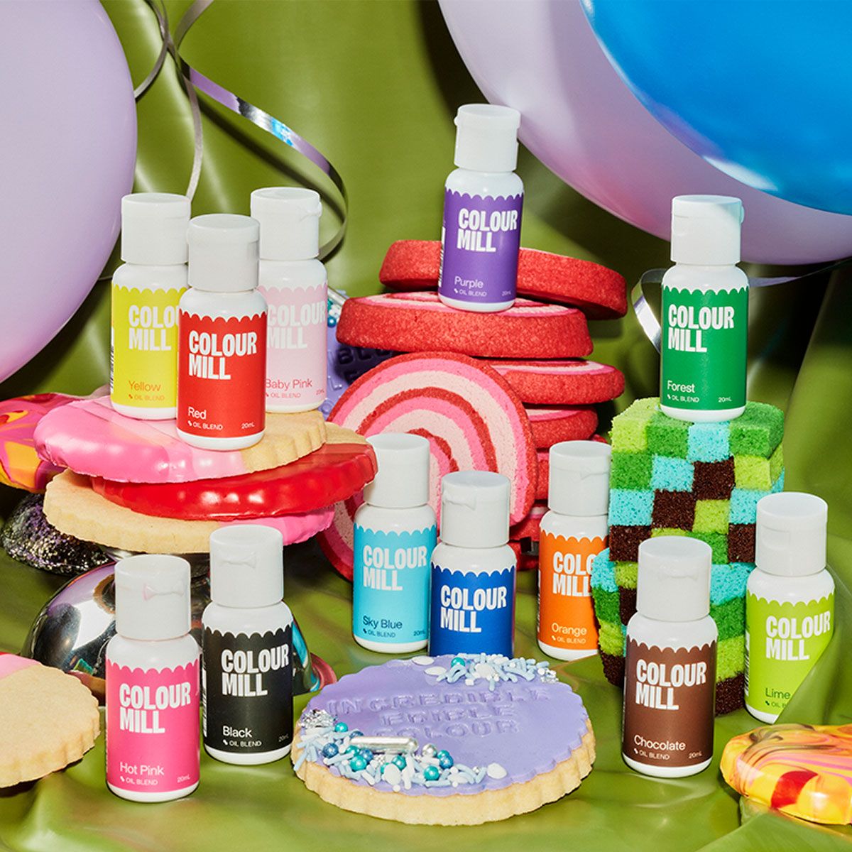 Fargesett Colour Mill Oil Blend Kickstarter, 12 st 2