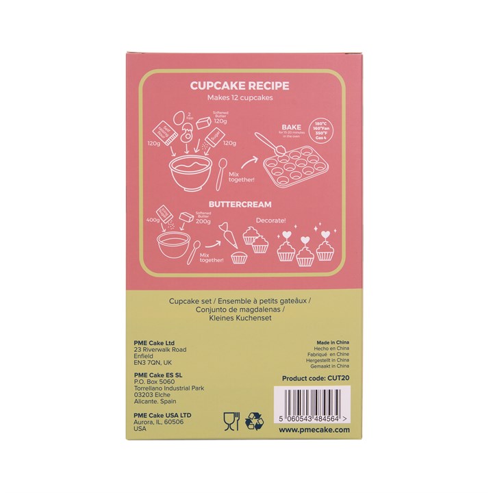 Cupcake sett Safari, pk/24 4