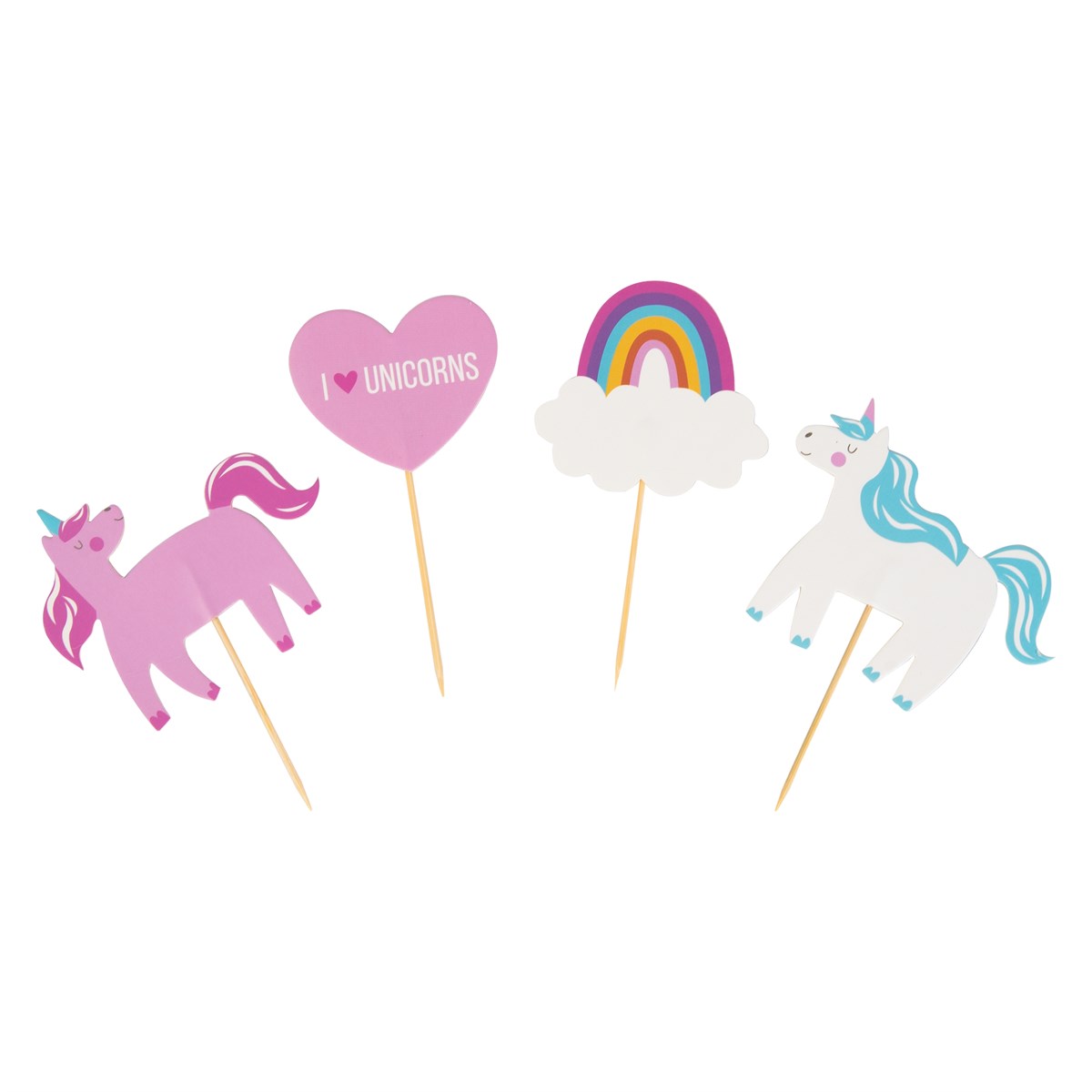 Cupcake sett Unicorn, pk/24 3