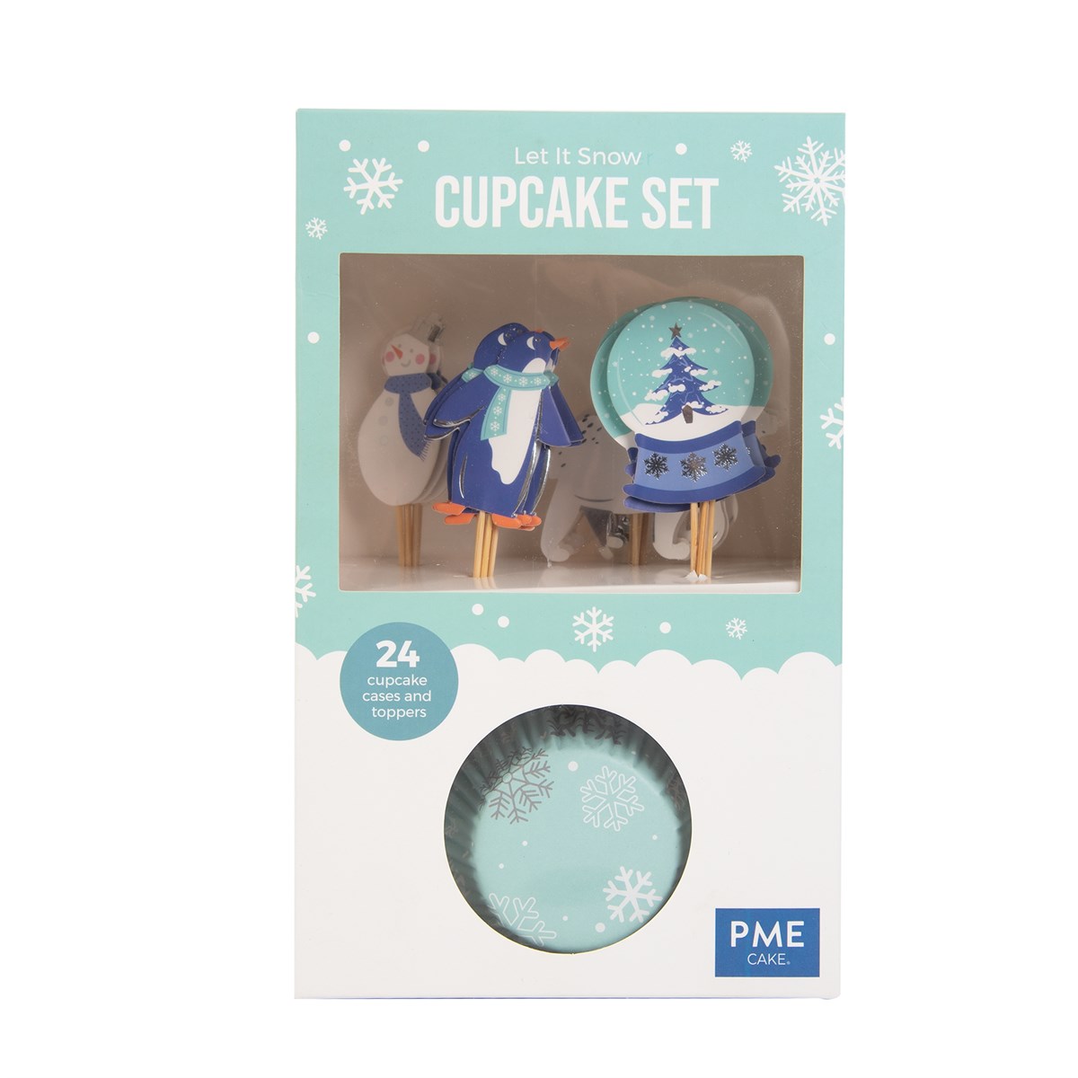 Cupcake sett Vinter pk/24