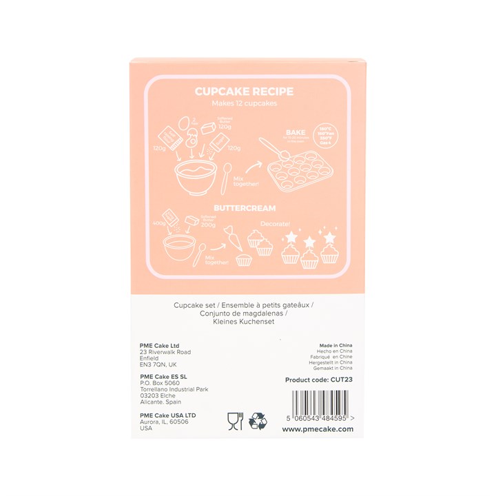 Cupcake sett Baby, pk/24 4