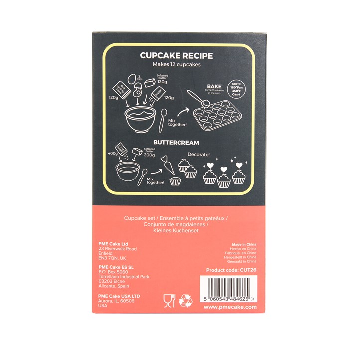 Cupcake sett Halloween, pk/24 4